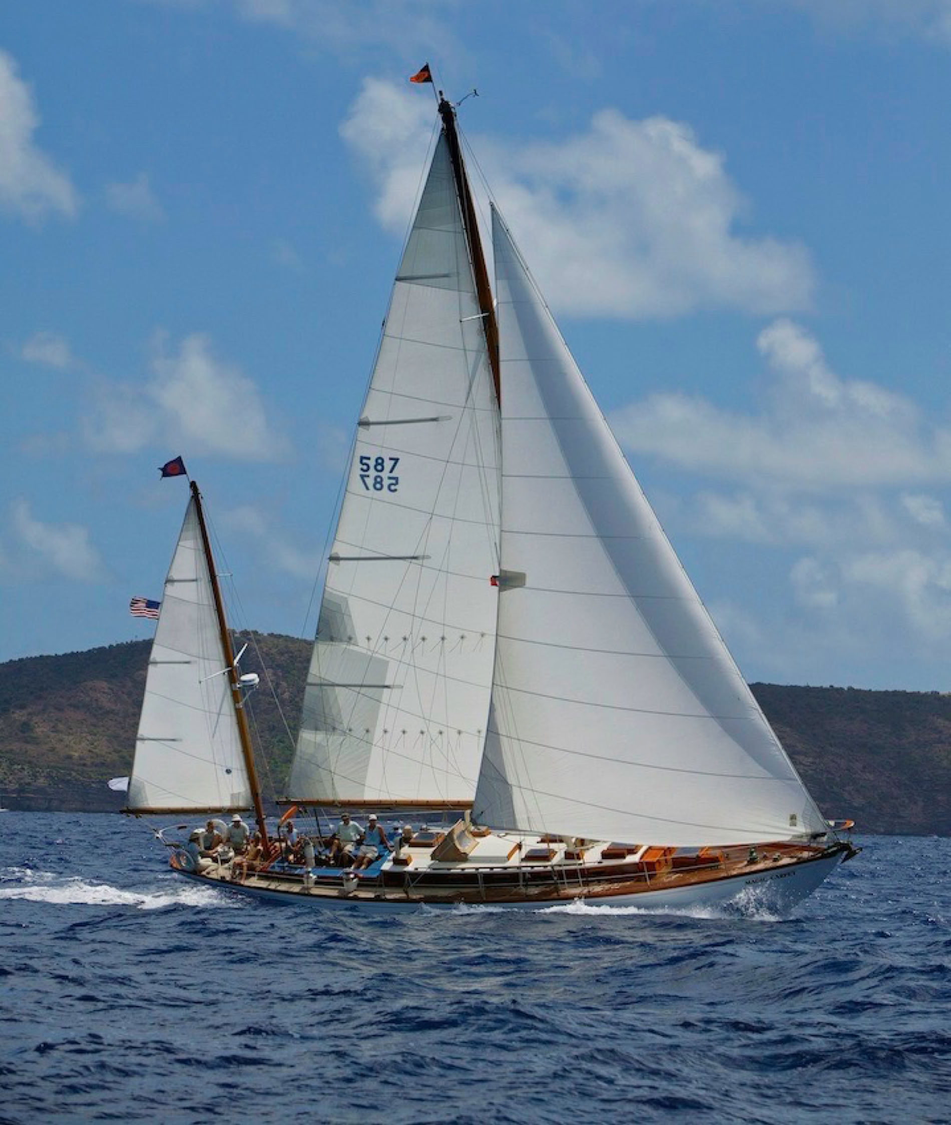 Magic Carpet sailing and chartering out of Edgartown Harbor, Martha's Vineyard